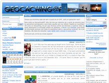 Tablet Screenshot of geocaching-pt.net